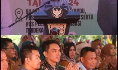 Dandim 0301/Pbr Hadiri Pencanangan PIN Nasional Tingkat Kota Pekanbaru Tahun 2024