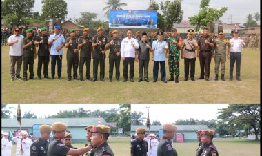Hadiri Sertijab Danyon 13/Pby,Dandim 0301/Pbr Berharap Yon Arhanud Makin Solid Hadapi Tantangan