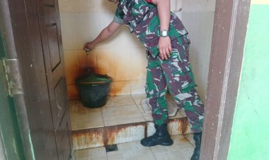 Babinsa Kodim 0301/Pbr Terus Monitoring Kondisi Wilayah Binaan