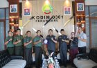 Bantu Sukseskan Pilkada,Bawaslu Beri Piagam Penghargaan Pada Kodim 0301/Pbr