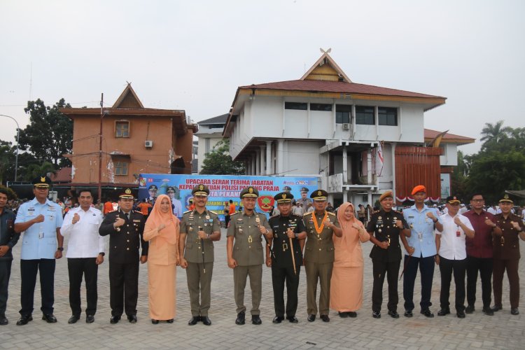 Dandim 0301/Pbr Hadiri Sertijab Kasatpol PP Kota Pekanbaru