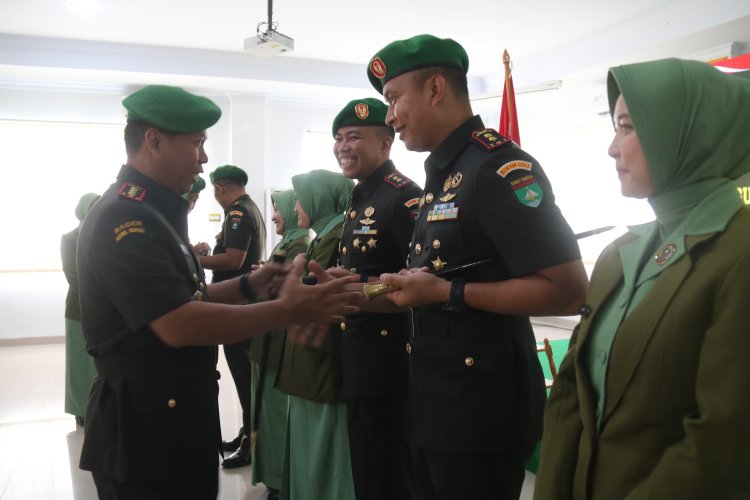 Kolonel Inf Ikhsanuddin Hadiri Sertijab Dandim 0302/Inhu dan Penerimaan Jabatan Dandim 0303/Bengkalis