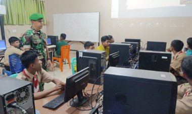 Babinsa Kodim 0301/Pbr Kawal Pemeriksaan Psikologi Online KKRI 2025