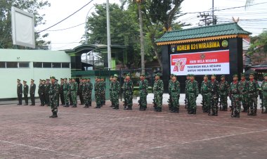 Kodim 0301/Pekanbaru Teguhkan Semangat Bela Negara dalam Peringatan HBN ke-77