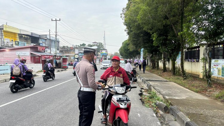 Polres Kampar Gelar Operasi Keselamatan, Tingkatkan Kesadaran Masyarakat Berlalu Lintas!