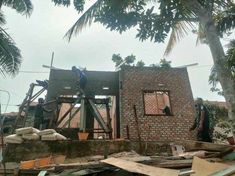 TMMD ke-127: Kepedulian yang Tak Terhenti Meski Pemilik Rumah Telah Tiada