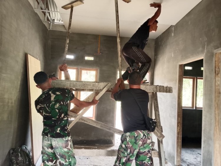Rumah Baru Harapan Baru: TMMD ke-127 Bantu Ibu Sarianis Miliki Hunian Layak