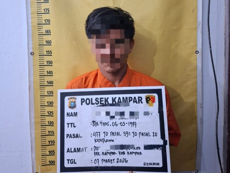 Polsek Kampar Ungkap Kasus Kedai Sembako, Tekan Kejahatan dan Lindungi Warga