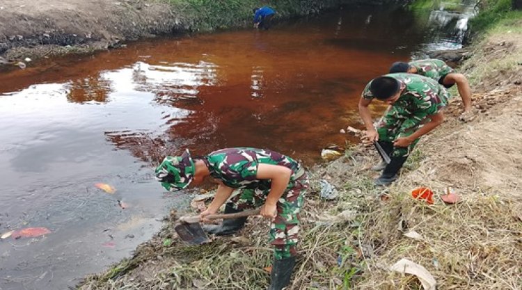 Pembangunan Jembatan oleh Kodim 0301/Pekanbaru Tingkatkan Konektivitas Wilayah