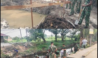 Jembatan Harapan dari Kodim 0301/Pekanbaru, Akses Warga Kini Semakin Dekat