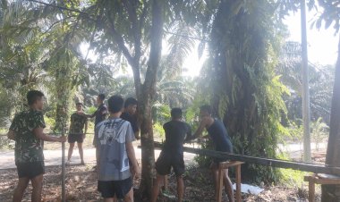 Pembangunan Jembatan Garuda Terus Berjalan, Kodim 0301/Pekanbaru Optimis Rampung Tepat Waktu
