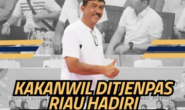 Kakanwil Ditjenpas Riau Hadiri Pertemuan Rutin dan Halal Bihalal PIPAS, Perkuat Kebersamaan dan Prestasi