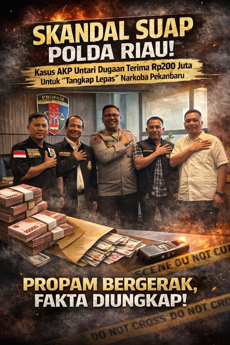 Diduga Terima Suap Rp200 Juta untuk Lepaskan Tiga Pelaku Narkoba, GRANAT Desak AKP Untari Segera Dijadikan Tersangka
