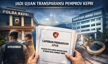 Laporan Resmi Masuk Polda Kepri: Tata Kelola Pengadaan RSUD Raja Ahmad Tabib Tahun 2023 Jadi Sorotan