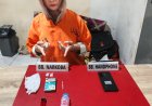 Polres Kampar Tangkap Wanita Paru Baya di Kelurahan Bangkinang, Sita 2 Paket Sabu-sabu 