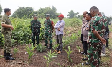 Cegah Karhutla, Tim Penyuluhan Mabes TNI Tinjau Sumur Bor dan Sapa Masyarakat Sungai Sibam